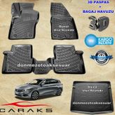 Fiat Egea 3D Havuzlu Ve 3D Bagaj Havuzu Araca Özel Paspas Takımı