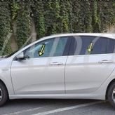 Fiat Egea HB Paslanmaz Çelik 4 Parça Krom Cam Çıtası