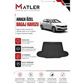 Fiat Egea Sedan 2022 Model Bagaj Havuzu - Siyah