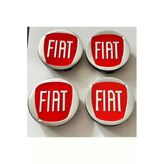 Fiat Kırmızı 58/55 Mm Jant Göbeği