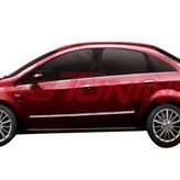 Fiat Linea Krom Kapı Çıtası Takımı 4Prç Paslanmaz Çelik
