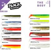 Fiiish Black Minnow BM160/5 3X Gövde Silikon Yem