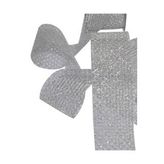 File Sim Kurdele 25 mm Gümüş 1 Metre