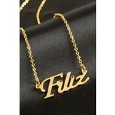 Filiz isimli kolye (Kişiye Özel)