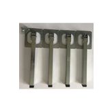 Filo Metal Katlanabilir Sofra Masa Ayağı 30 cm ( 4 Adet ) + Vidaları