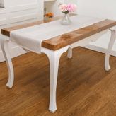 Finezza 45x150 cm Ayda Jakar Polyester Kumaş Bej Runner