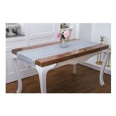 Finezza Roma Jakar Polyester Kumaş Gri Runner 45x150 Cm-1476
