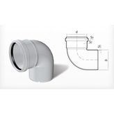 Fırat 50x90 Pvc Dirsek