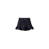 Fırfırlı Denim Etek