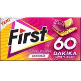 First 60 Dakika Limon Ahududu 27 gr Sakız