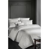 First Choice Mirabel %100 Pamuk 200 Tc (80 Tel) Dantelli Çift Kişilik Nevresim Takımı - Krem - 200 x 220 cm