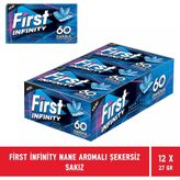First Infinity 60 Dakika Nane Aromalı Şekersiz Sakız 12'li