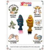 Fish (Çıngıraklı,Matatabi İçerikli,Türlü Kedi Oyuncağı)