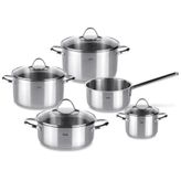 Fissler Paris 9 Parça Çelik Tencere Takımı