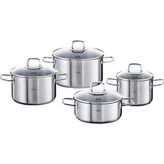 Fissler Viseo 8 Parça Çelik Tencere Seti