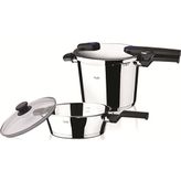 Fissler Vitaquick Bluepoint 6+3.5 lt 2'li Çelik Düdüklü Tencere Seti