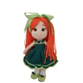 Fıstık Kız Bebek Amigurumi Organik Oyuncak