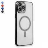 Fitcase iPhone 14 Pro Max Magsafe Özellikli Lazer Silikon Kapak Kılıf