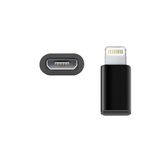 FitPlus Micro to Lightning Çevirici Siyah Adaptör
