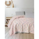 Fixe Fine Pembe Baskılı Çift Kişilik Pike Takımı
