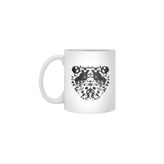 Fizello Bamboo Forest Beyaz Kupa, 330 ml, Seramik