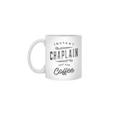 Fizello Chaplain Beyaz Seramik Kupa, 330 ml