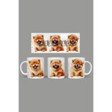 Fizello Chow Chow Kupa, 330 ml, Beyaz, Seramik