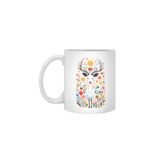 Fizello Chromatic Deer Beyaz Kupa, 330 ml, Seramik