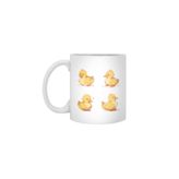 Fizello Cute Duck Beyaz Kupa, 330 ml, Seramik