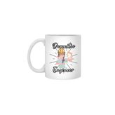 Fizello Domestic Engineer Beyaz Kupa, 330 ml, Seramik