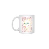 Fizello Mathilde Beyaz Kupa, 330 ml, Seramik, Hediyelik