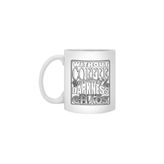 Fizello Without Coffee Beyaz Kupa, 330 ml, Seramik