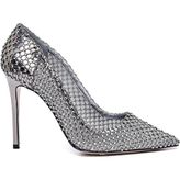 Flake Gri Tekstil Kadın Stiletto & Abiye
