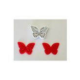 flament aşk Polimer Kil Kalıbı 4 CM-Kelebek