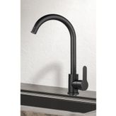 Fleko MOB-C402 Krom Siyah Musluk