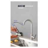FLEKO Mutfak Musluk Inox 304 Sprallı