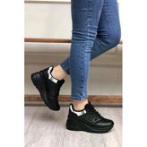 Flet 301 Siyah Kadın Spor Sneaker
