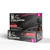 Flex Pudrasız Eldiven S Boy 100'LÜ Siyah