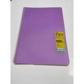 Flex Spiralli Defter 100YP A4 Kareli