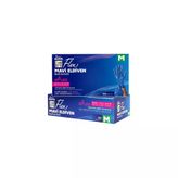 Flex Tpe Mavi Eldiven 100 Adet Medium - Tek Kullanımlık Hijyen Eldiveni - 5 Adet