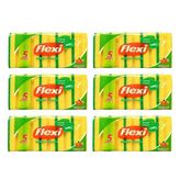 Flexi 6x5'li Oluklu Bulaşık Süngeri