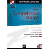 FLEXI-CHOIR 5 christmas songs: Variable Arrangements für Chor und Klavier (Perkussion / Gitarre / Bass ad lib.) (Flexi-Choir: One Arrangement - Many ... (SA or SSA) or Mixed Voices (SAB or SATB))