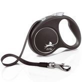 Flexi Small 5 m Siyah Design Otomatik Şerit Gezdirme