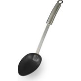 Flonal Plastik Uçlu Servis Kaşık 33 cm - Gümüş