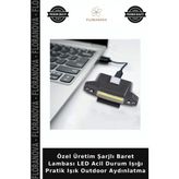 Floranova Özel Üretim Şarjlı Baret Lambası LED Acil Durum Işığı Pratik Işık Outdoor Aydınlatma