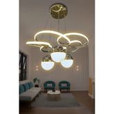 Florya 3 Toplu LED Avize - 1 - Gold