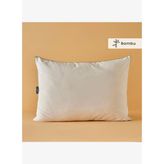 Fluffy Bambu Yastık Beyaz (50x70 cm) Beyaz