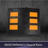 FM Trafik 60x50 Reflektörlü Kauçuk Kasis