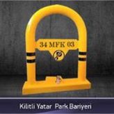 FM Trafik Kilitli Yatar Park Bariyeri