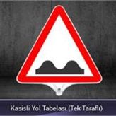 FM Trafik Tek Taraflı Kasisli Yol Tabelası